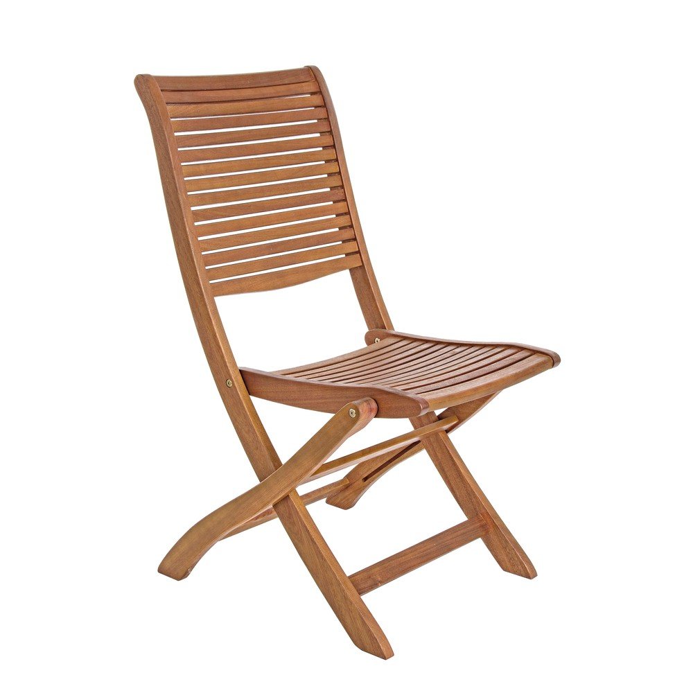 Natúr színű tömörfa kerti szék Noemi – Bizzotto