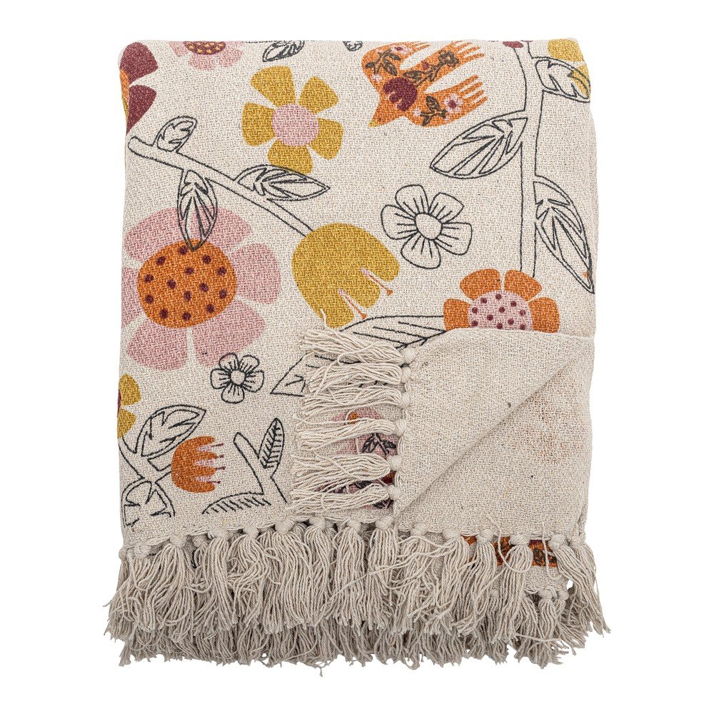 Pamutkeverék takaró 130x160 cm Vivielle – Bloomingville