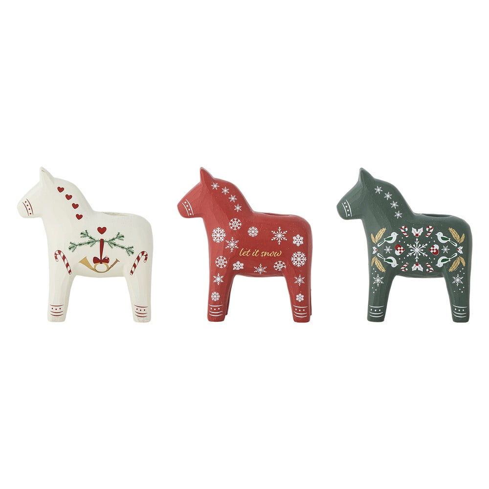 Poligyanta gyertyatartó készlet 3 db-os Siffer – Bloomingville