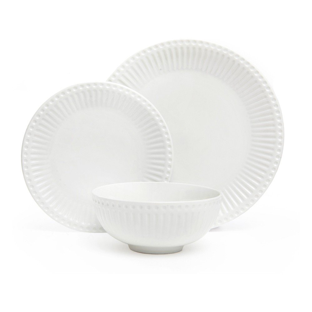 Porcelán étkészlet 18 db-os Purita – Bonami Essentials