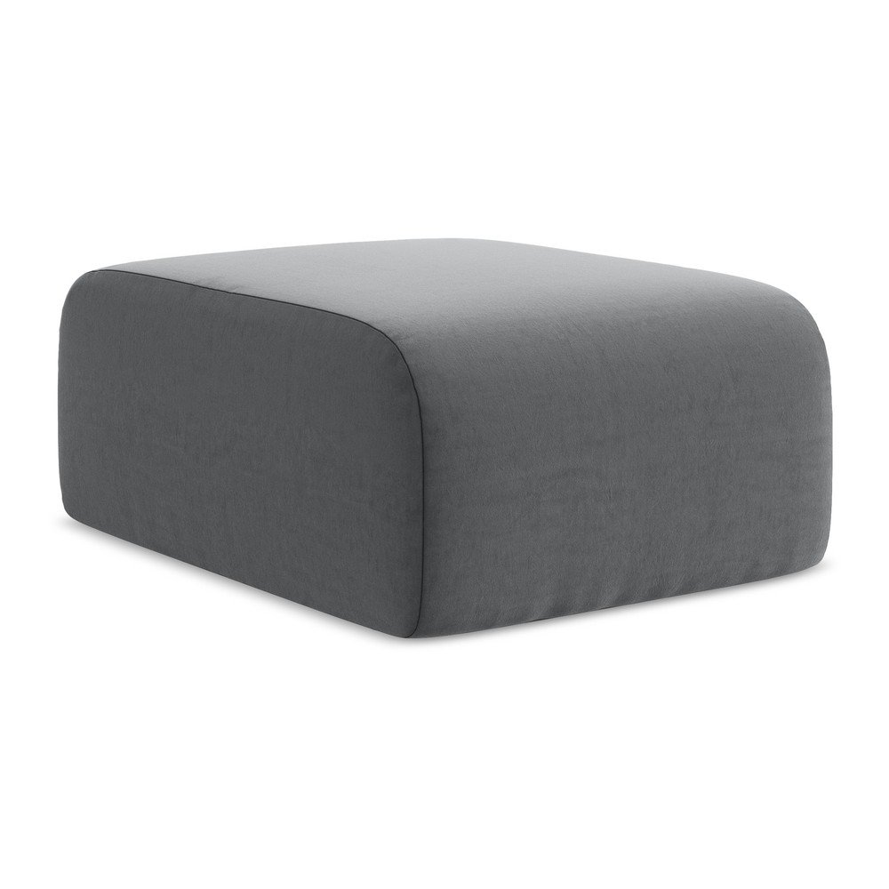 Szürke bársony lábtartó Lani – Makamii