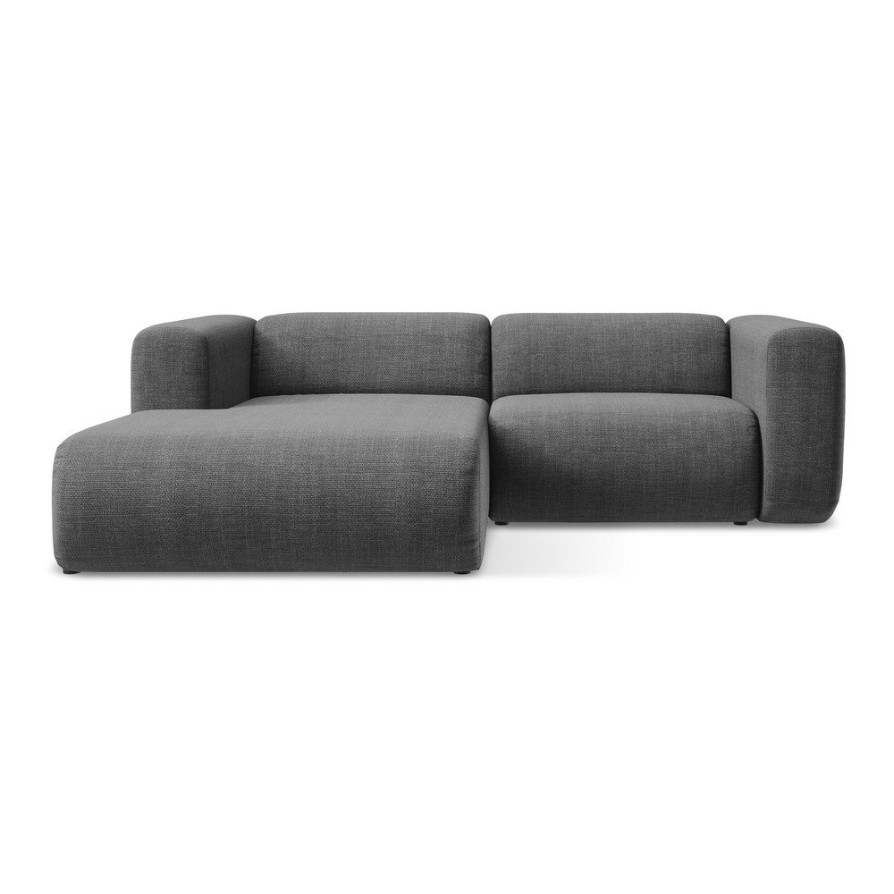 Szürke sarokkanapé (bal oldali-heverő résszel) Ekahi – Makamii