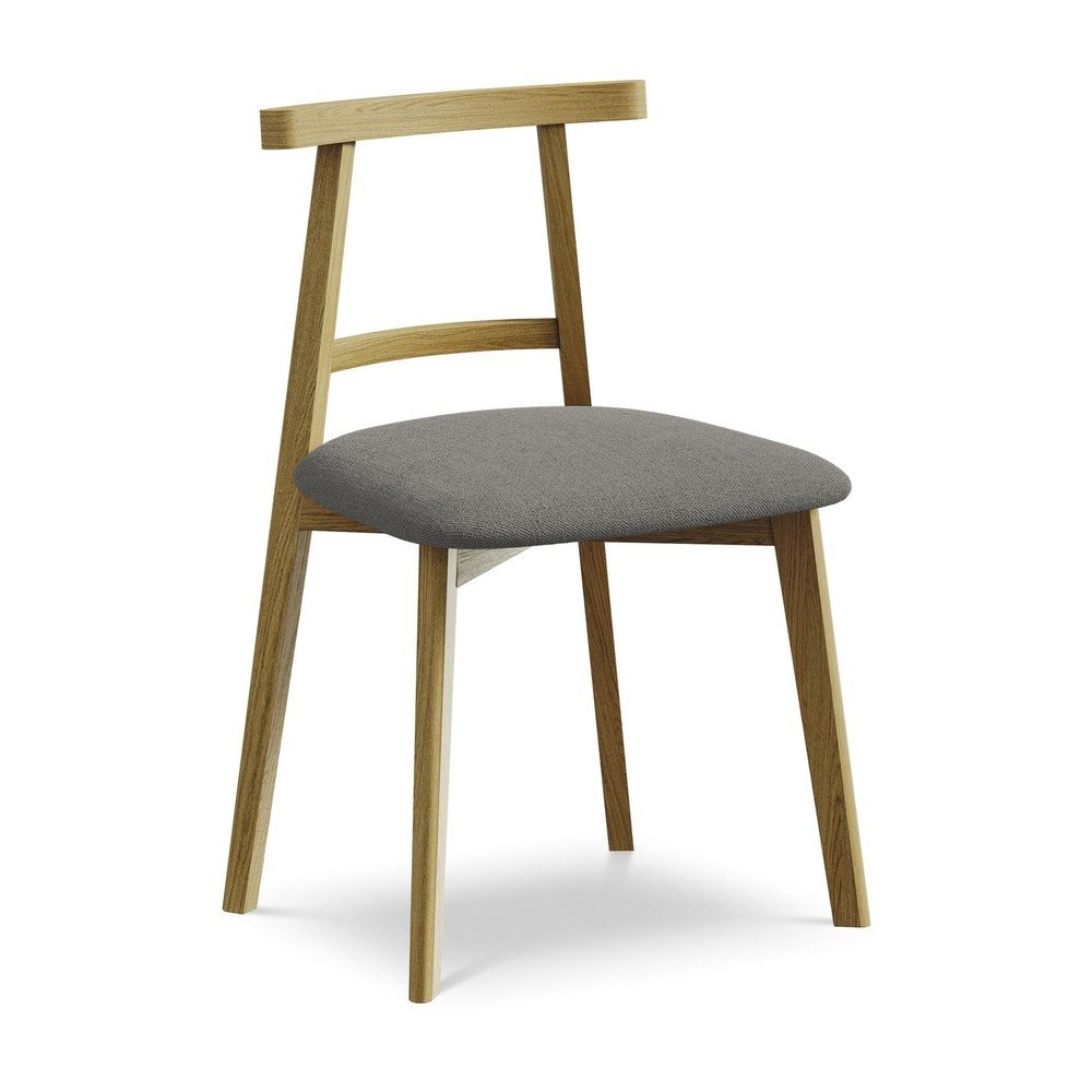 Szürke tömörfa étkezőszék Ohelo – Makamii