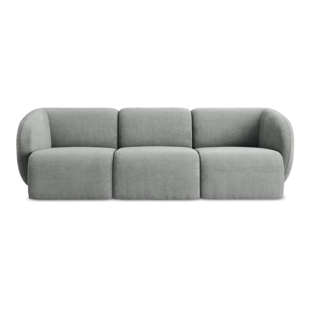 Szürke zsenília kanapé 244 cm Lani – Makamii