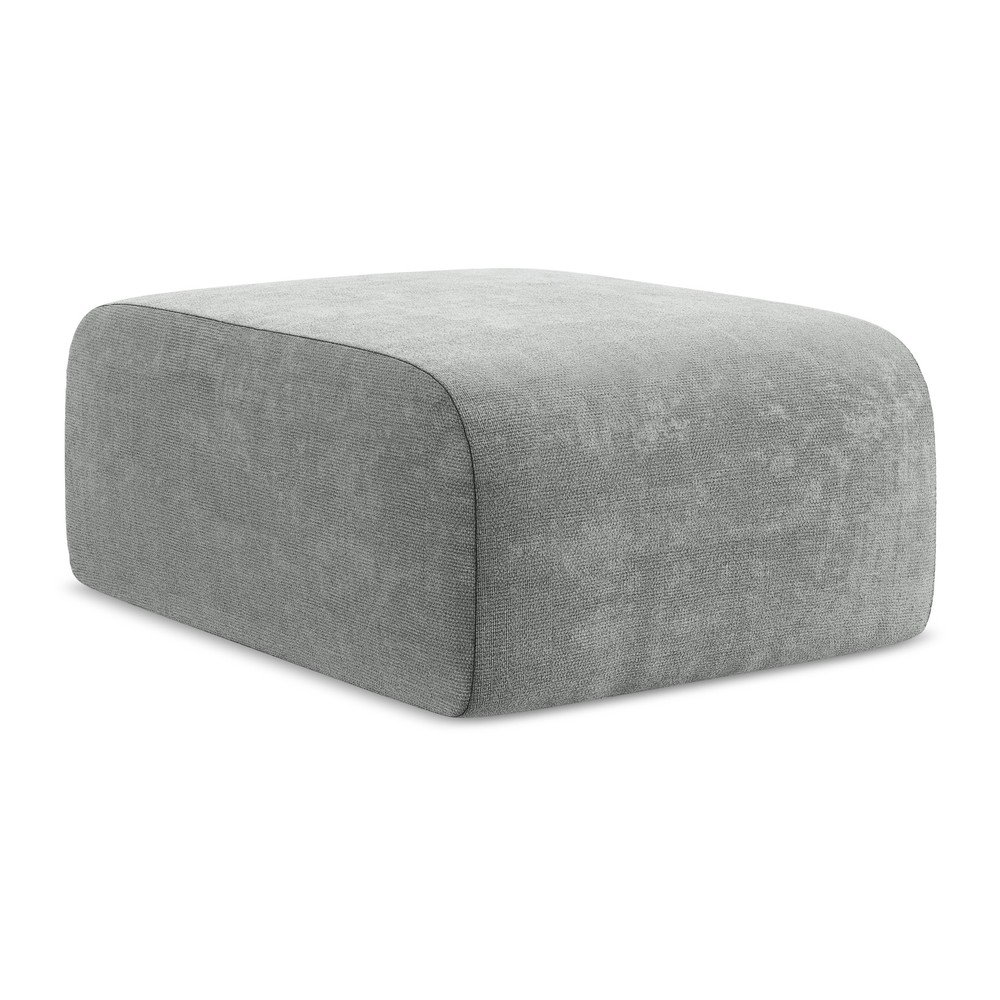 Szürke zsenília lábtartó Lani – Makamii