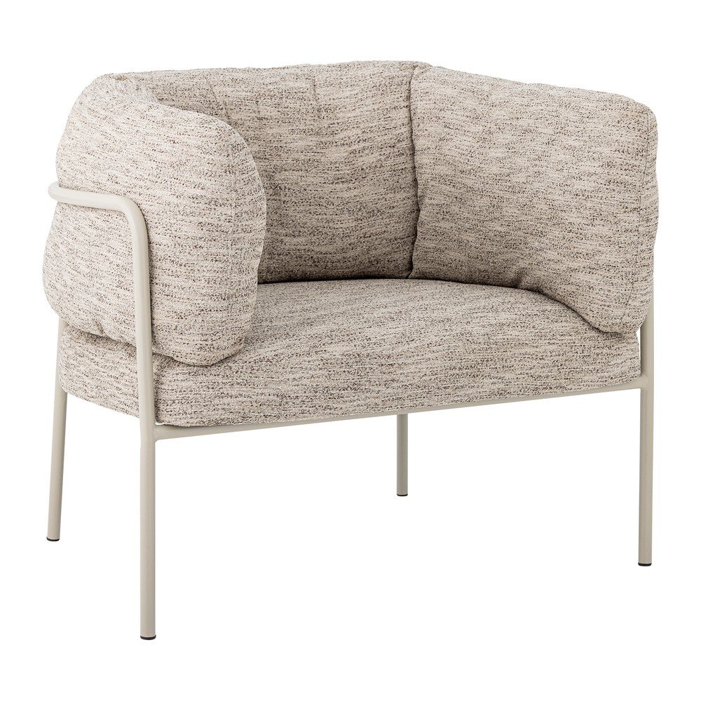 Szürkésbézs fotel Karel – Bloomingville