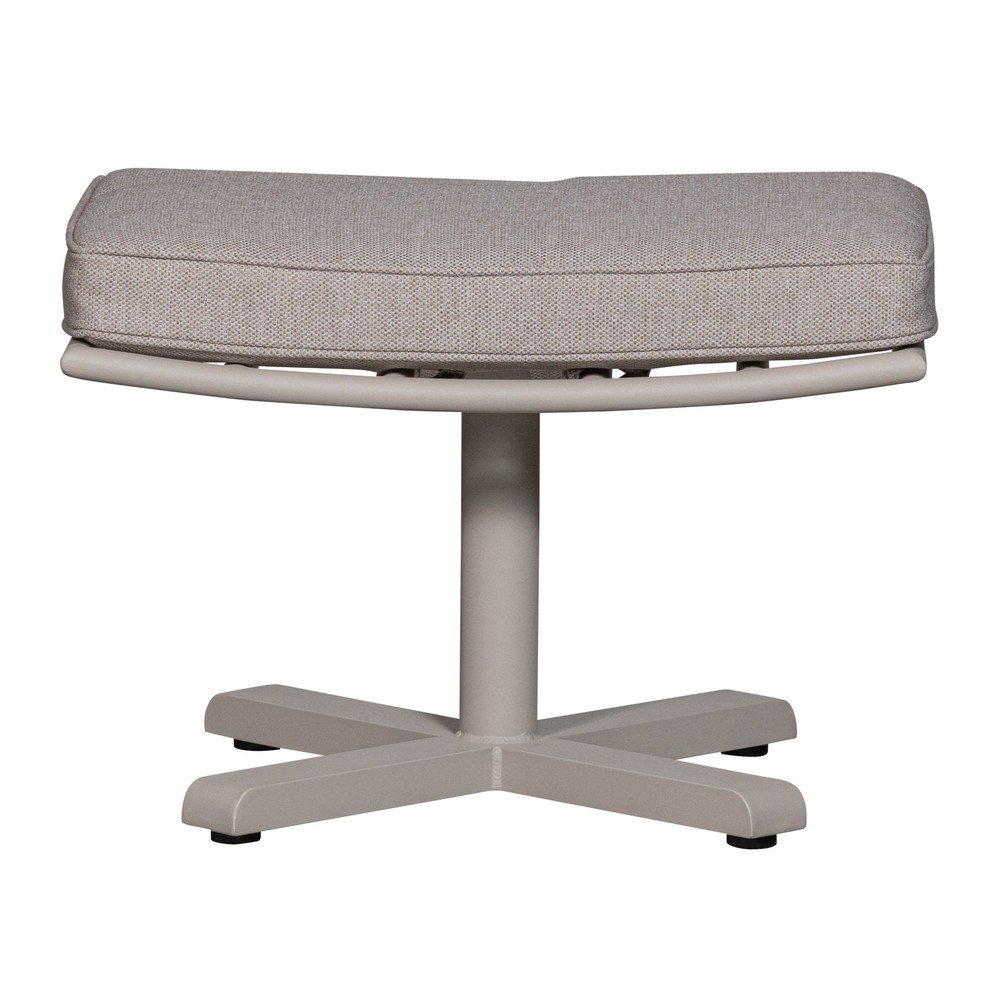 Szürkésbézs kerti puff Coosa – WOOOD