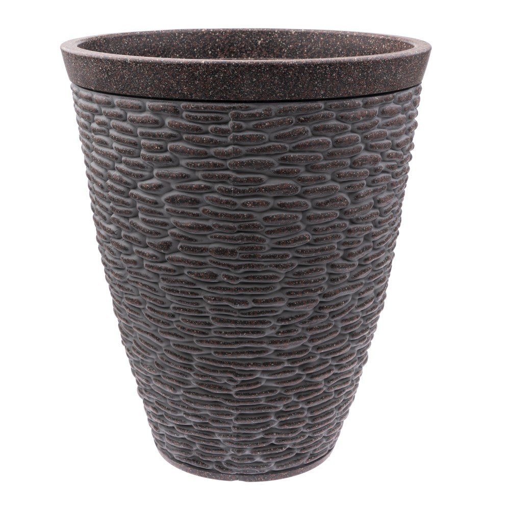 Újrahasznosított műanyag virágcserép ø 38 cm – Dakls