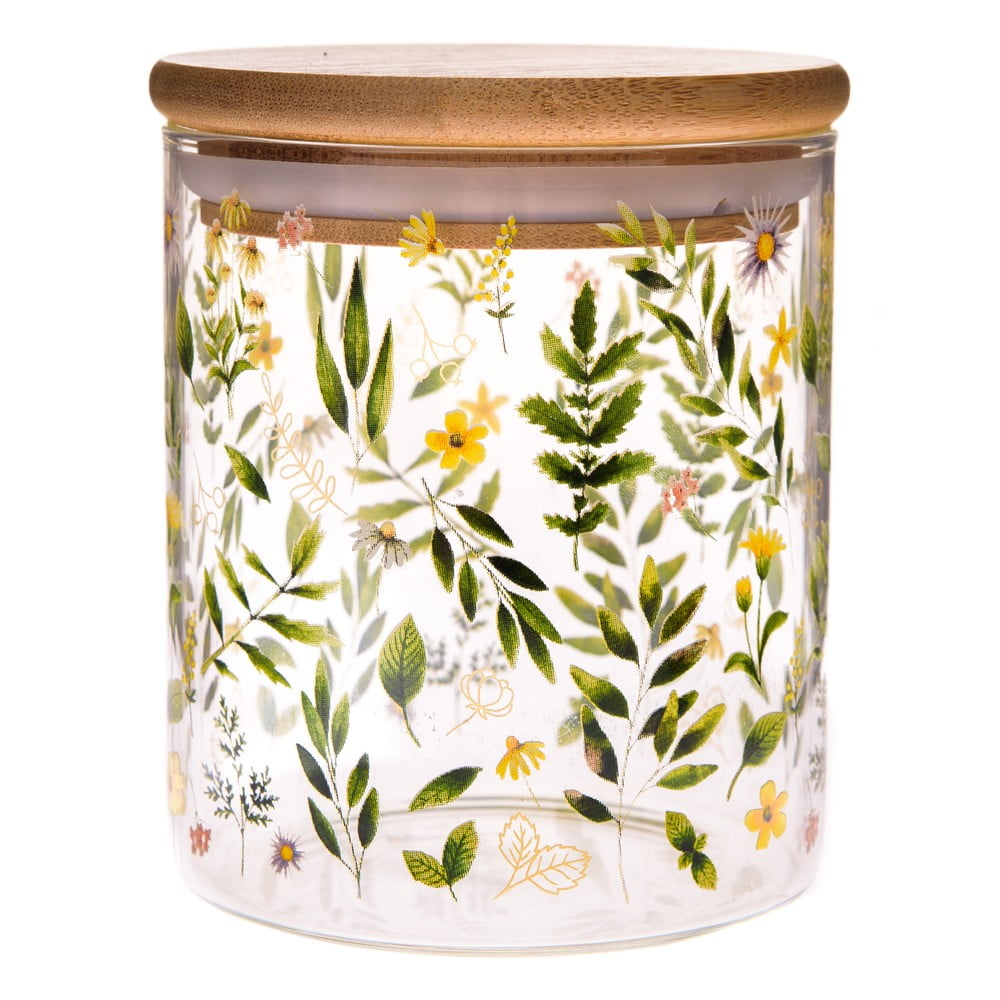 Üveg élelmiszertartó doboz Wildflowers – Dakls