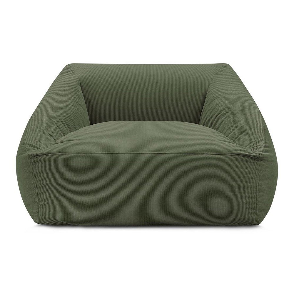 Zöld kordbársony babzsákfotel Lilibet – Bobochic Paris