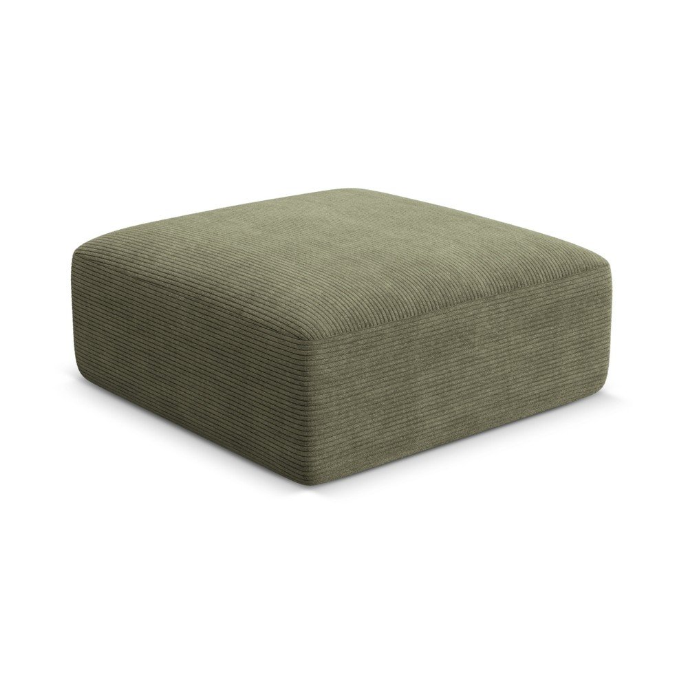 Zöld kordbársony lábtartó Campi – Cosmopolitan Design