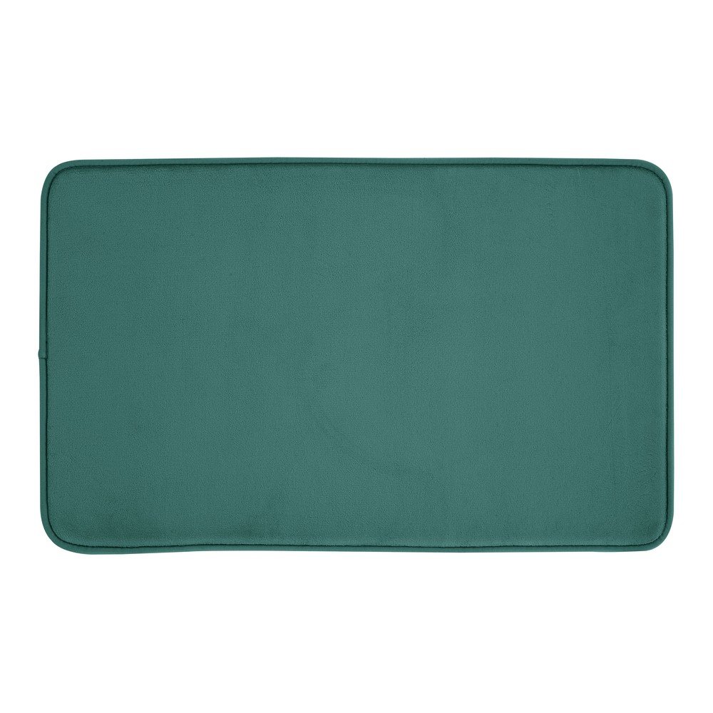 Zöld memóriahab fürdőszobai kilépő fürdőkádba-zuhanyfülkéhez 50x80 cm Anti-Bacterial – Catherine Lansfield