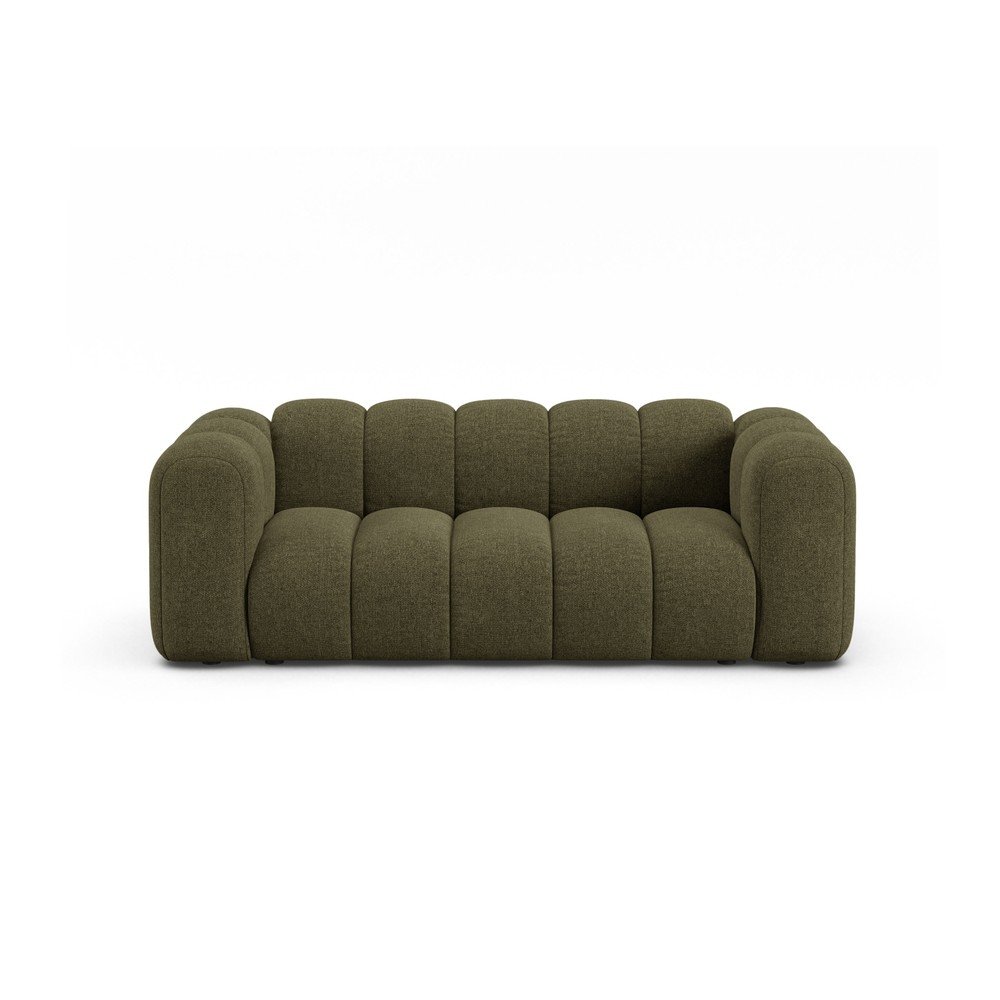 Zöld zsenília kanapé 200 cm Lupine – Micadoni