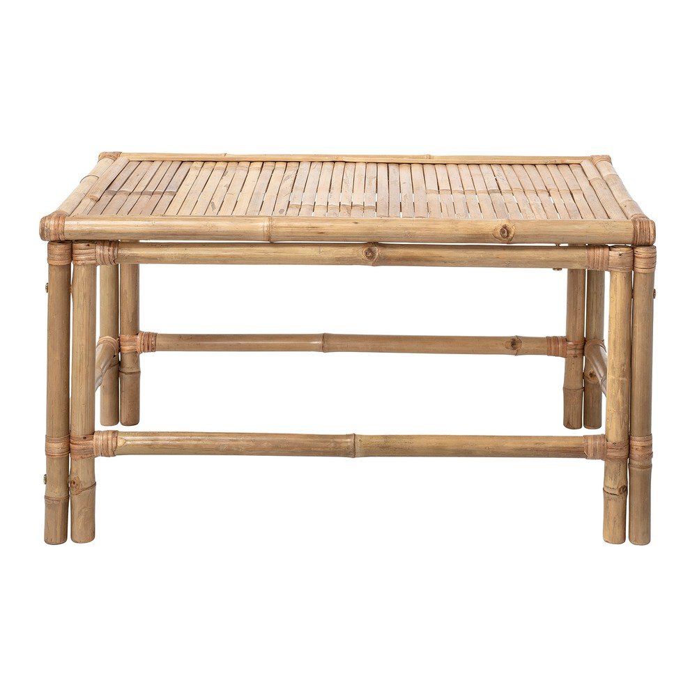 Bambusz kerti dohányzóasztal 60x90 cm Sole – Bloomingville