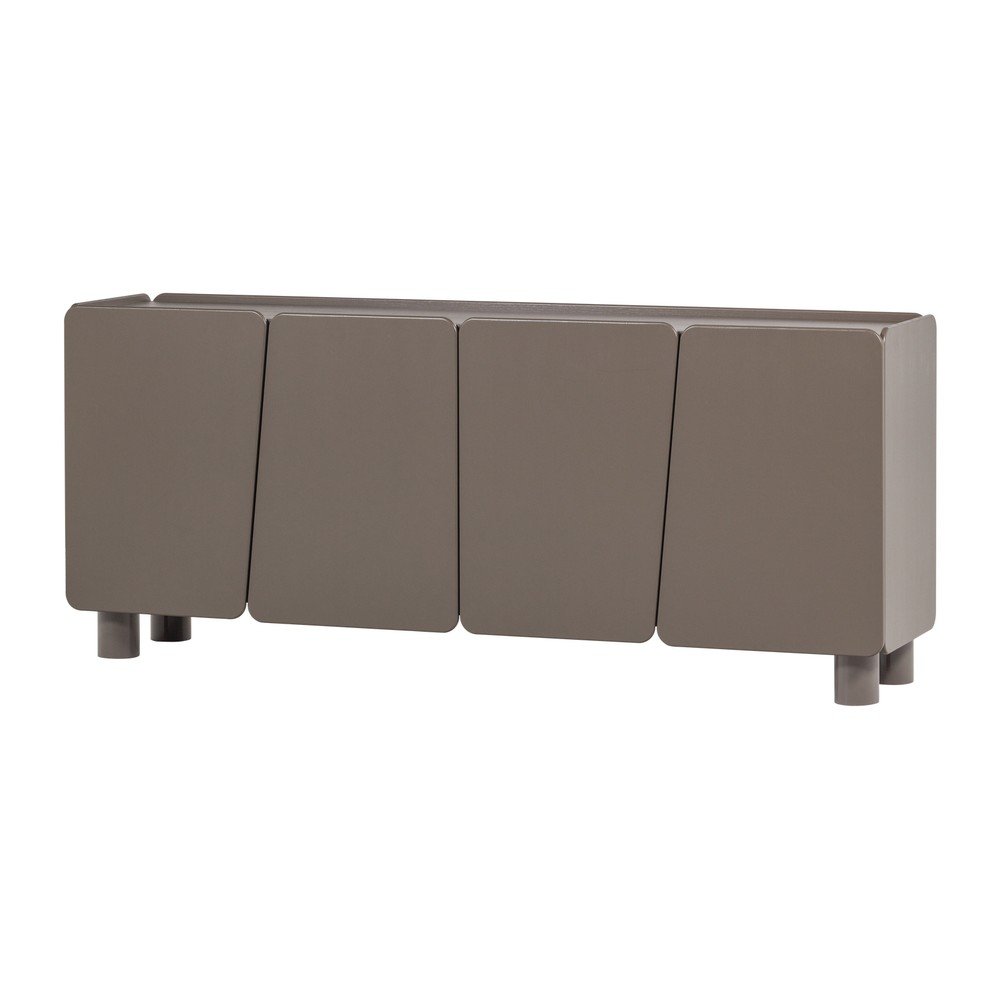 Barna borovi fenyő komód 200x85x45 cm Root – WOOOD