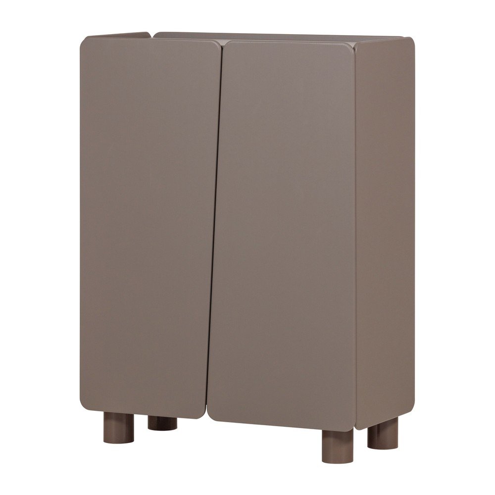 Barna borovi fenyő szekrény 100x135x45 cm Root – WOOOD