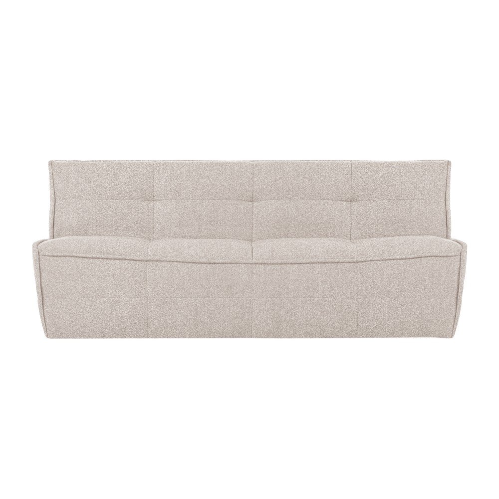 Bézs buklé kanapé 204 cm Cluster – vtwonen