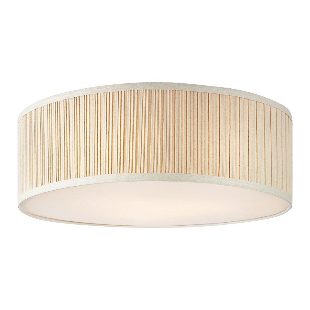 Bézs fém mennyezeti lámpa textil búrával ø 57 cm Lux – Markslöjd