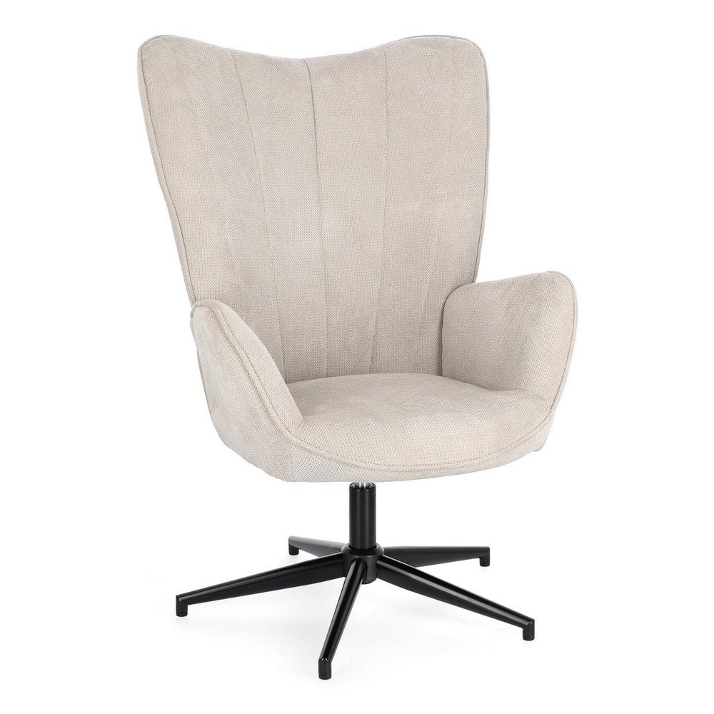 Bézs forgó fotel Inas – Bizzotto