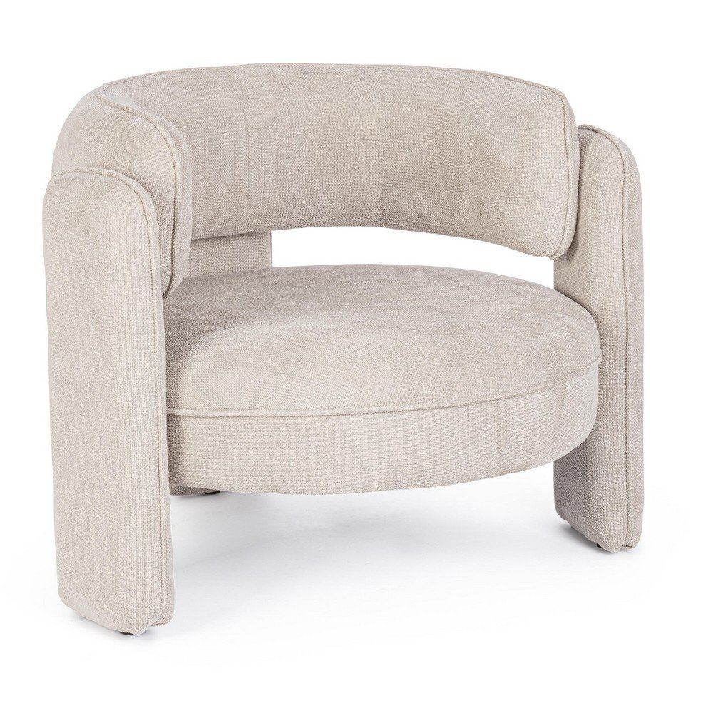 Bézs fotel Aisha – Bizzotto