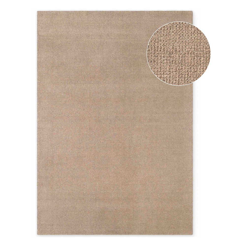 Bézs kézi szövésű gyapjú szőnyeg 160x230 cm Greenwich – Ted Baker