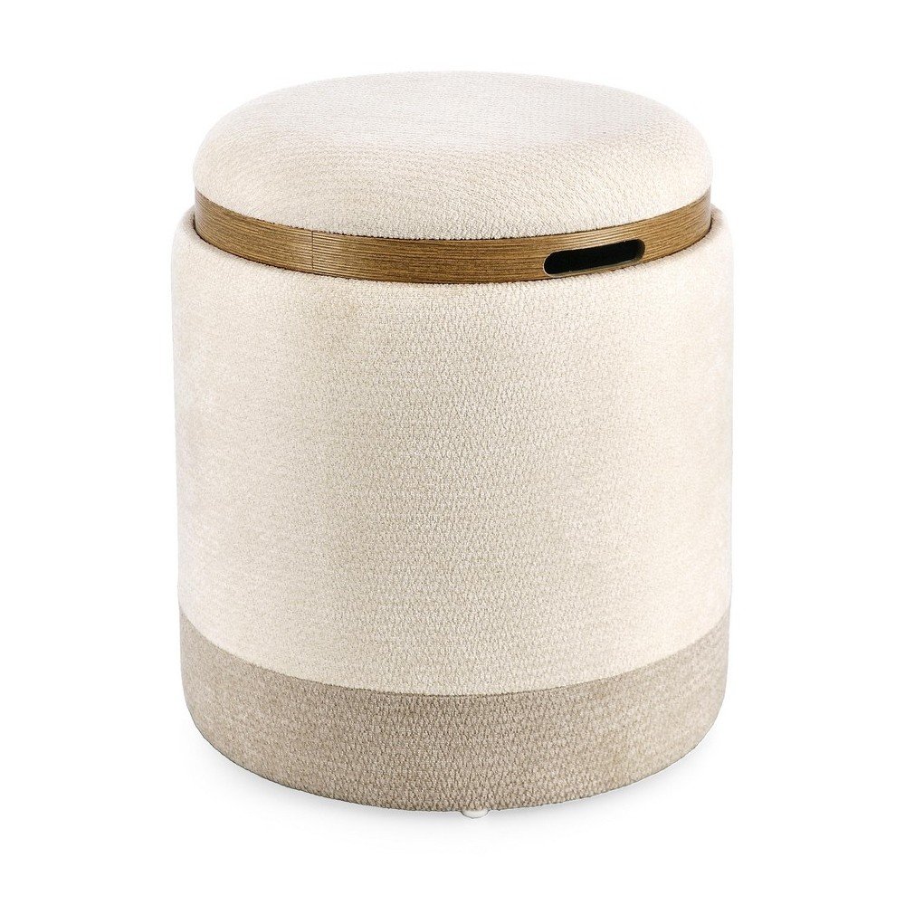 Bézs puff Deva – Bizzotto