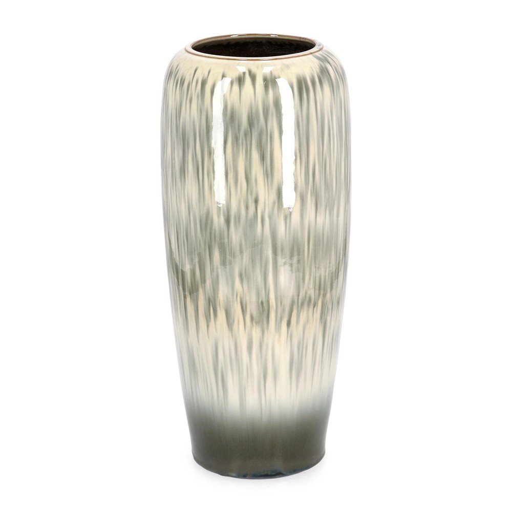 Bézs terrakotta kézzel készített-magas váza (magasság 59 cm) Coira – Bizzotto