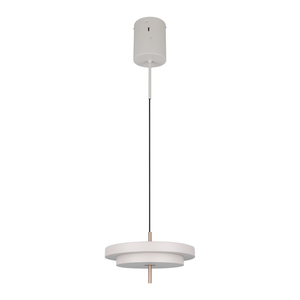 Elefántcsont színű LED dimmelhető függőlámpa Keaton – Trio