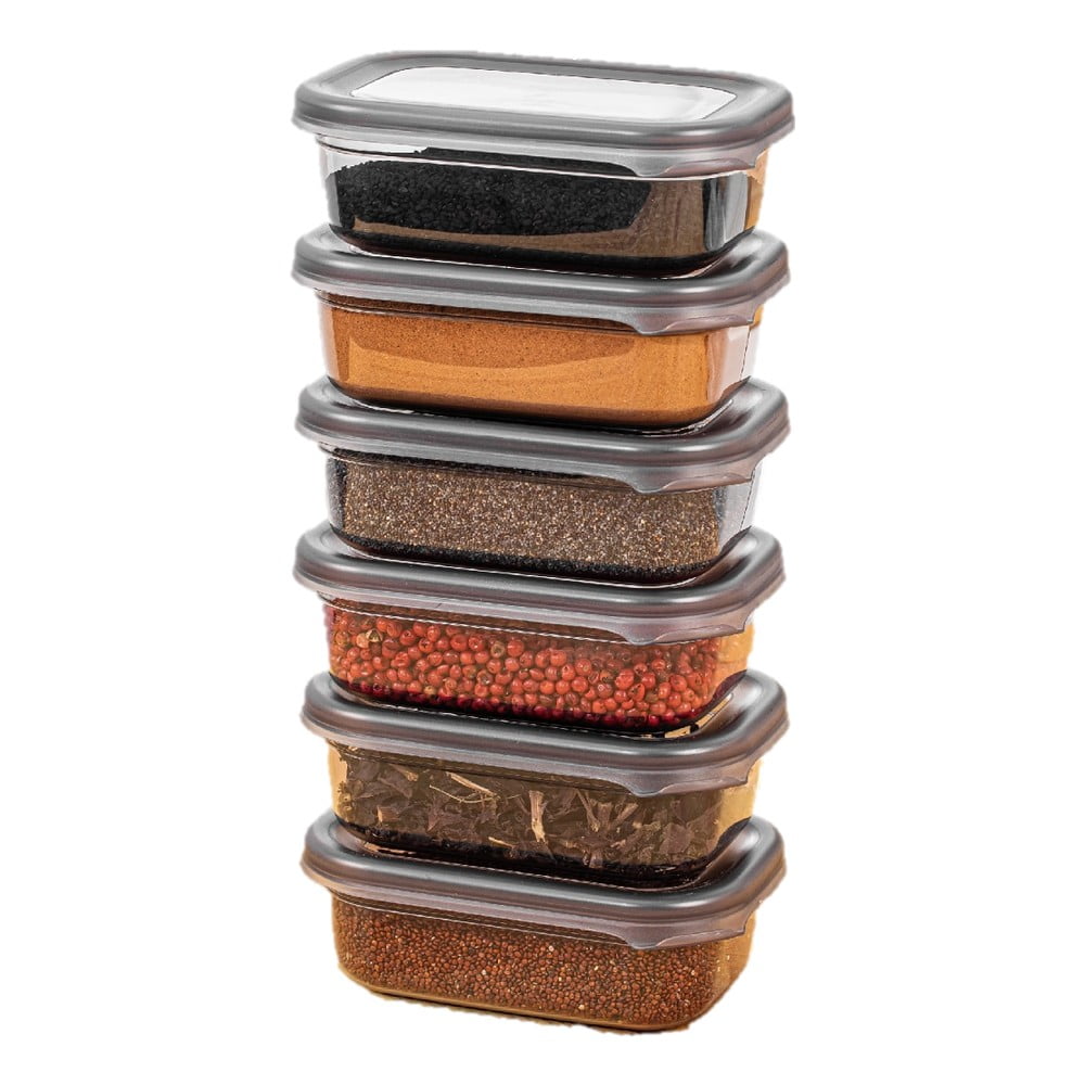 Élelmiszertartó doboz szett 6 db-os Fresco – Hermia