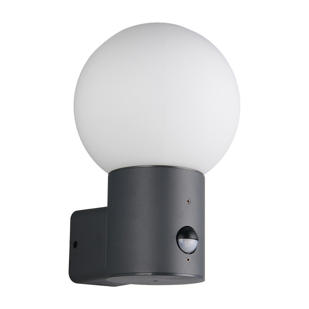 Fali kültéri lámpa mozgásérzékelővel ø 18 cm Mures – Trio