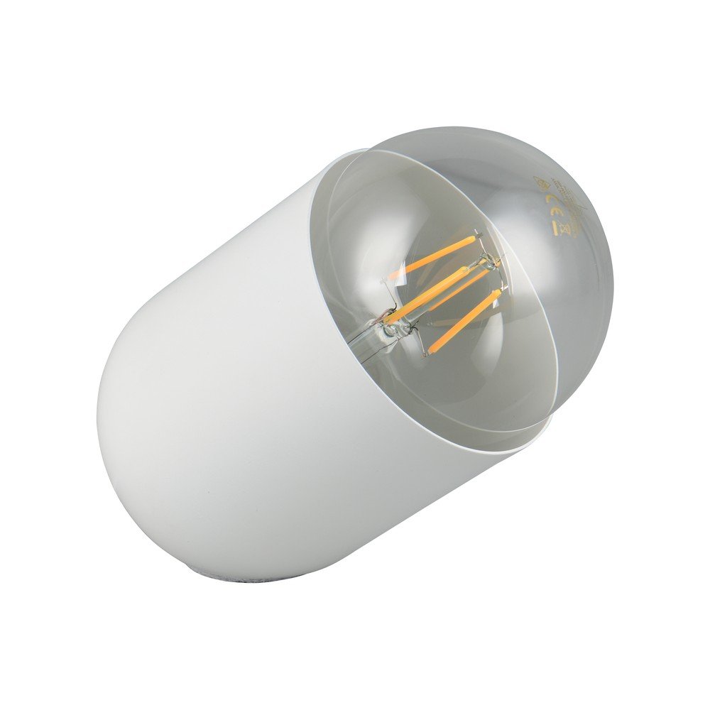 Fehér asztali lámpa (magasság 13