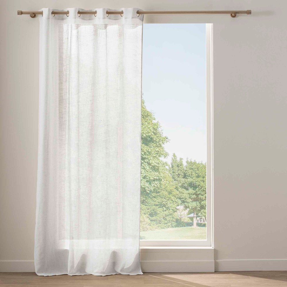 Fehér függöny 140x240 cm Yoko – douceur d'intérieur