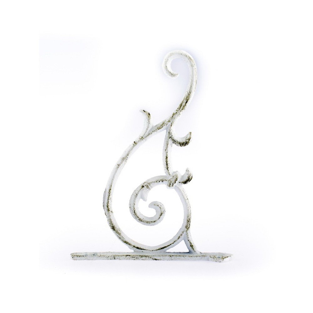 Fehér öntöttvas dekoráció - Dakls