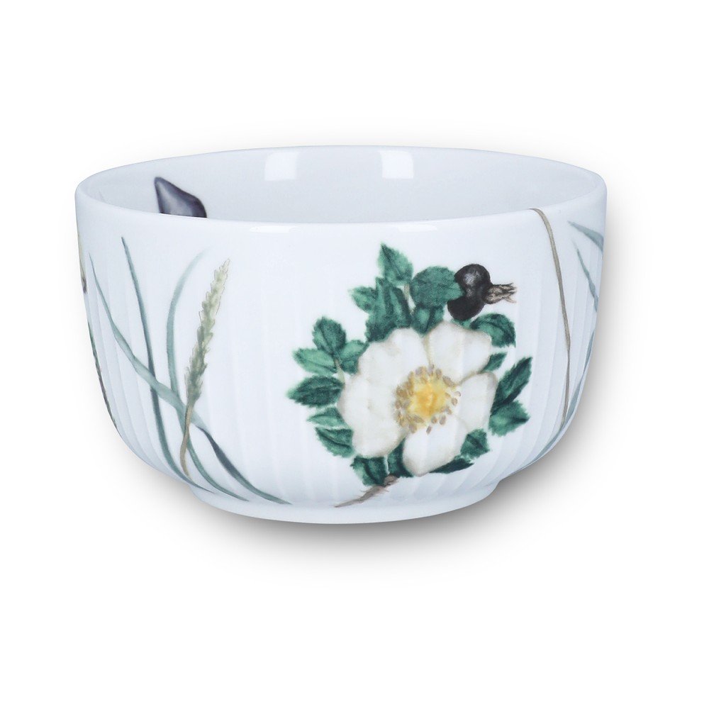 Fehér porcelán leveses tálka 600 ml Hammershøi Summer – Kähler Design
