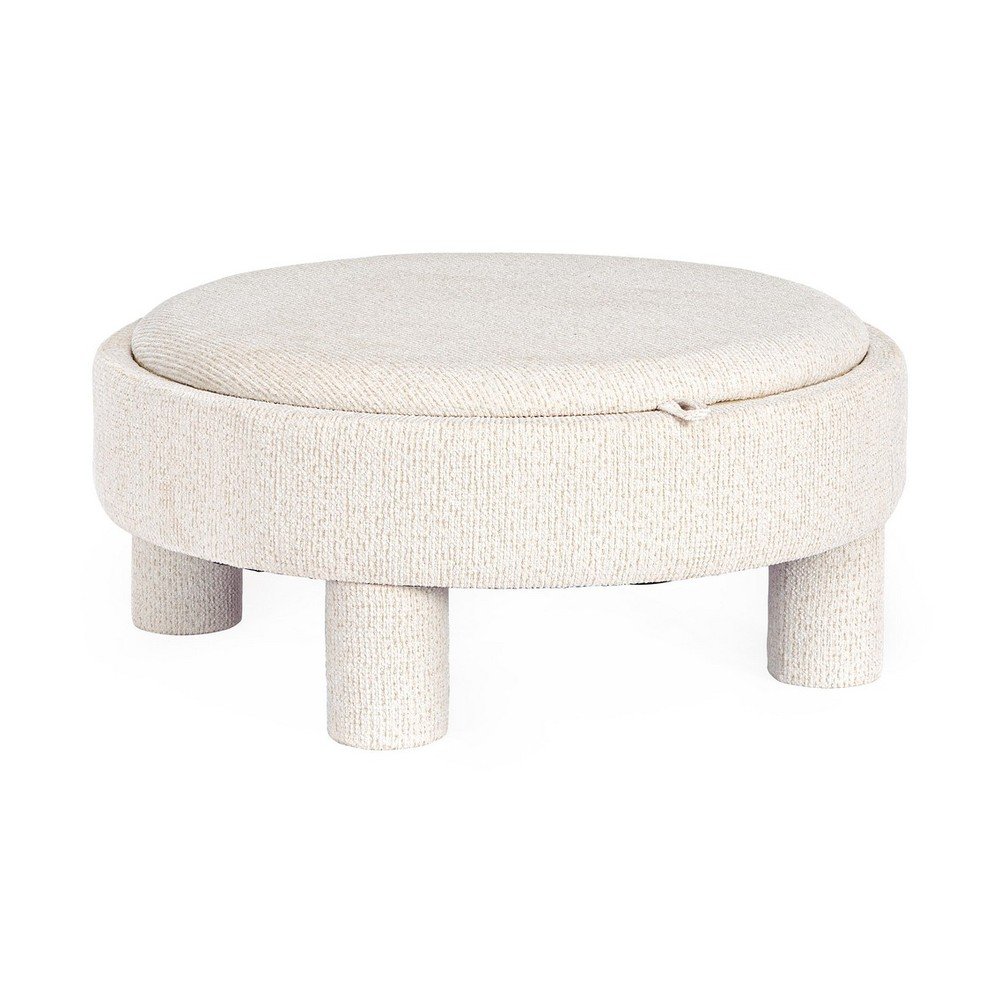 Fehér puff Tanya – Bizzotto