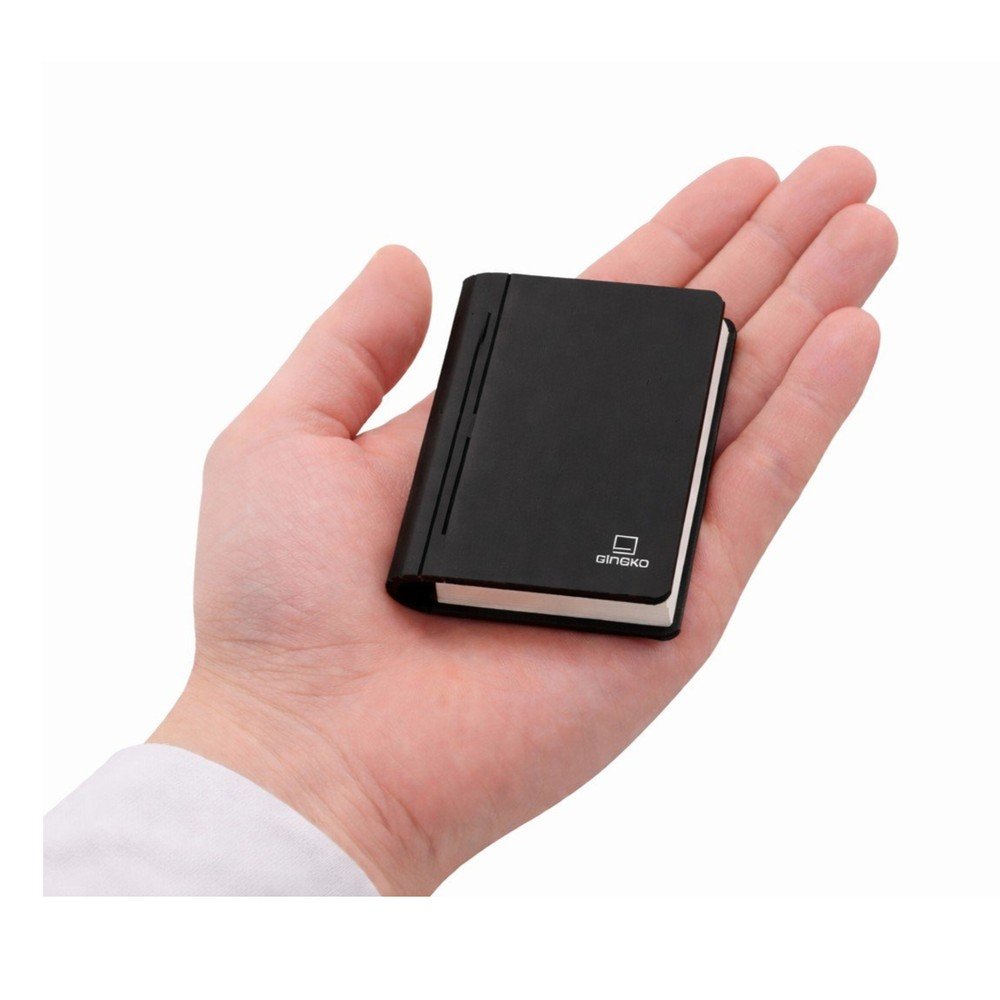 Fekete USB hordozható fénydekoráció BookLight – Gingko