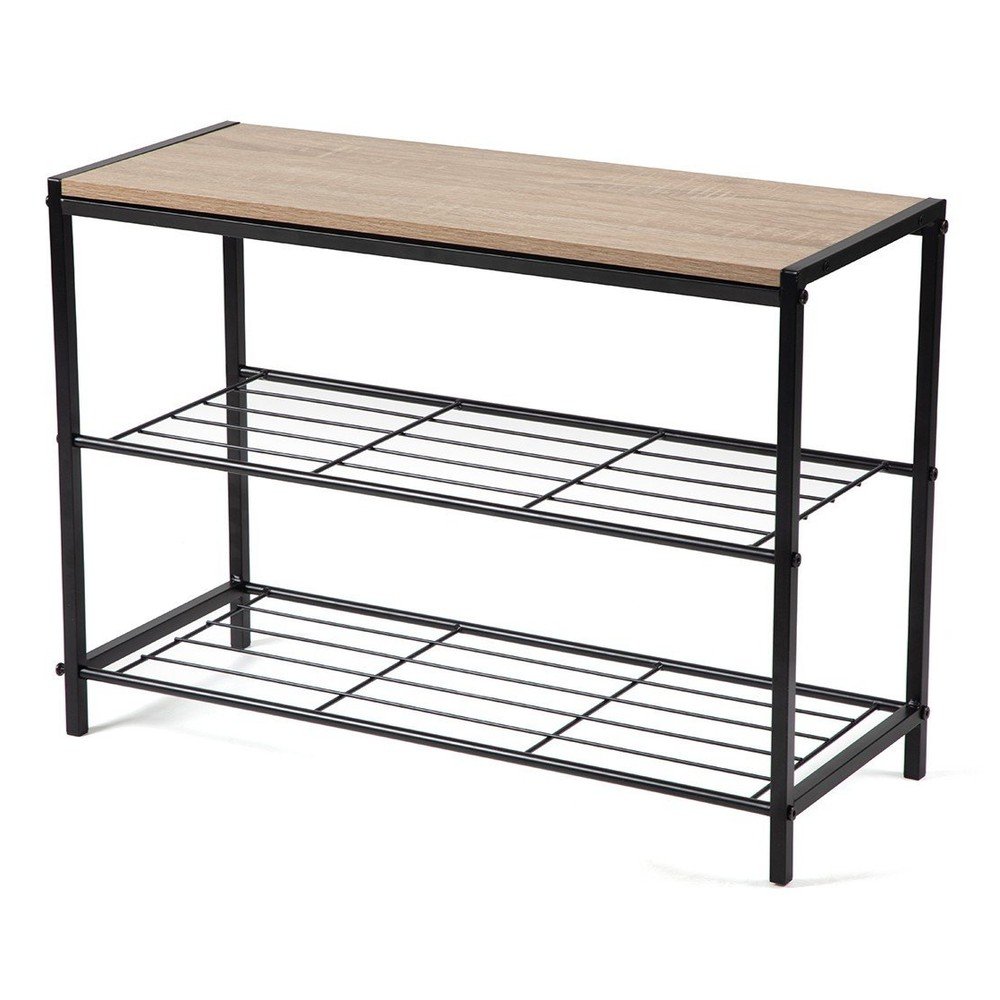 Fekete acél cipőtartó 63x44x30 cm Asten – Bonami Essentials