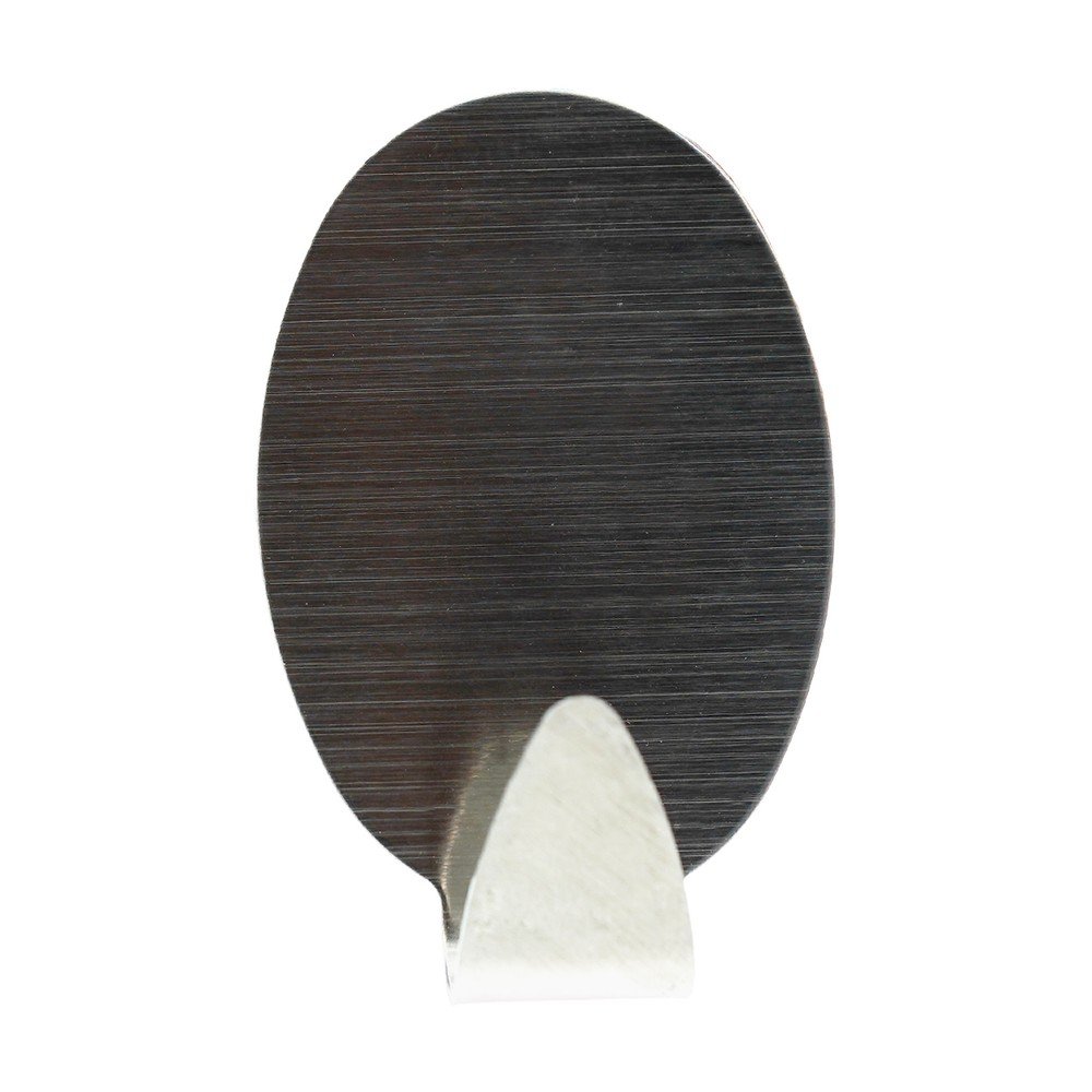 Fekete-ezüstszínű öntapadós fém akasztó szett 4 db-os Fixeo – douceur d'intérieur