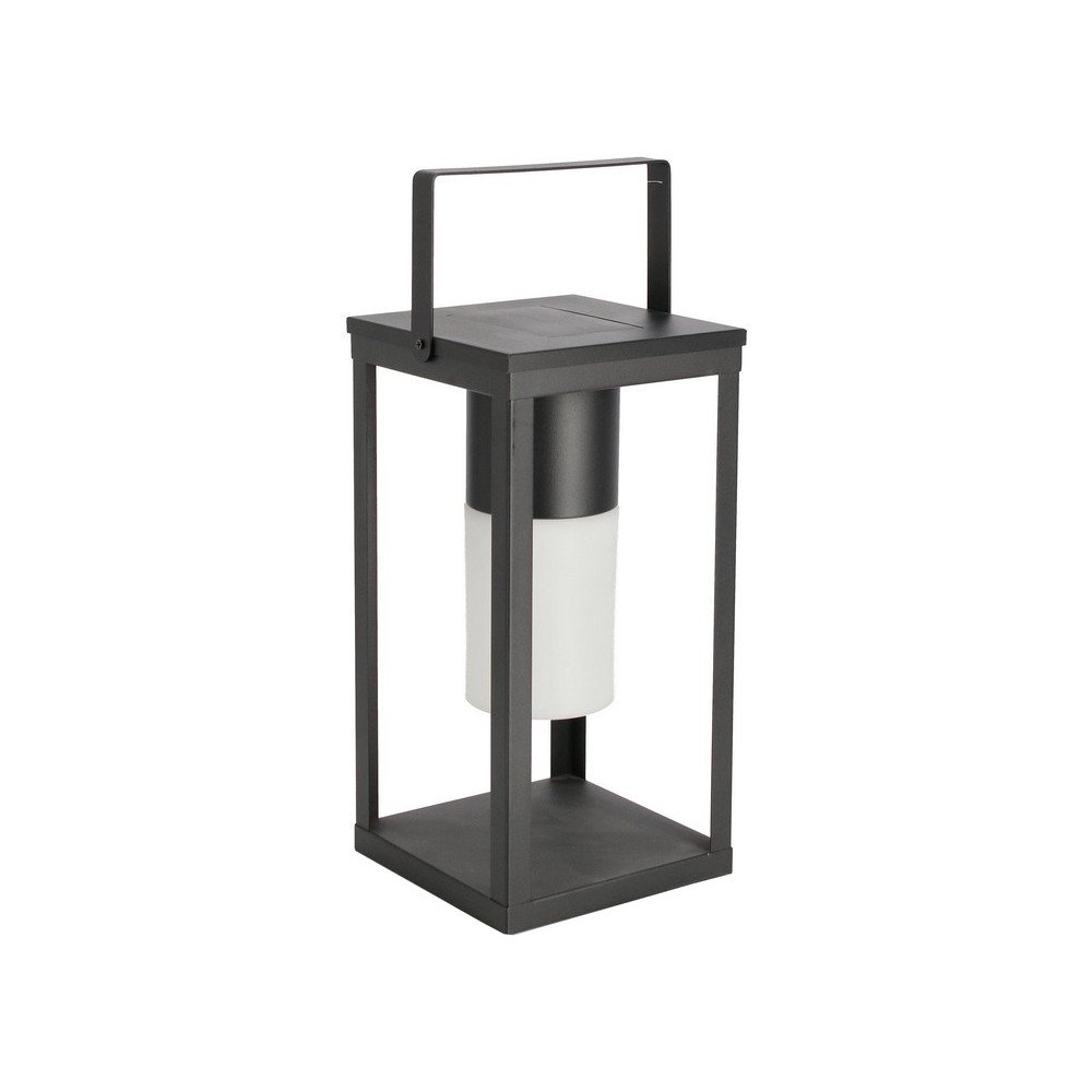 Fekete napelemes-USB LED lámpás (magasság 38 cm) Solar – Bizzotto