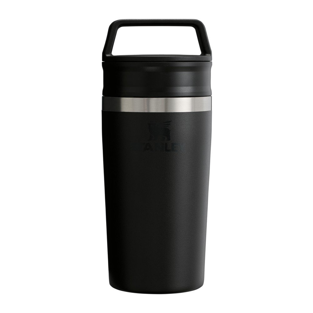 Fekete rozsdamentes acél termobögre 350 ml Café-To-Go Travel Mug Black 2.0 – Stanley