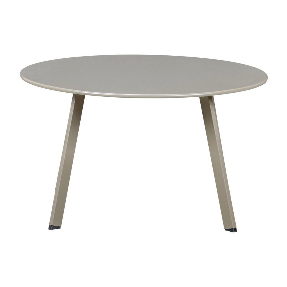 Fém kerek kerti dohányzóasztal ø 70 cm Fer – WOOOD