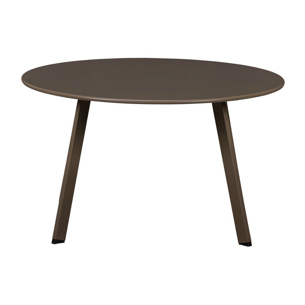 Fém kerek kerti dohányzóasztal ø 70 cm Fer – WOOOD