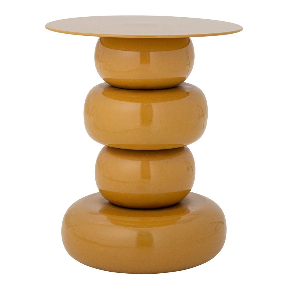 Fém kerek tárolóasztal ø 41 cm Olonne – Bloomingville