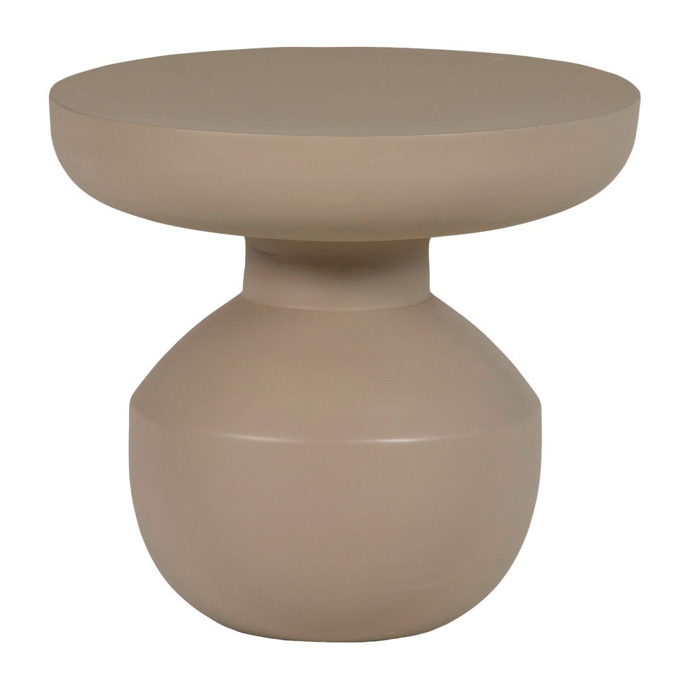 Fém kerek tárolóasztal ø 45 cm Bova – WOOOD