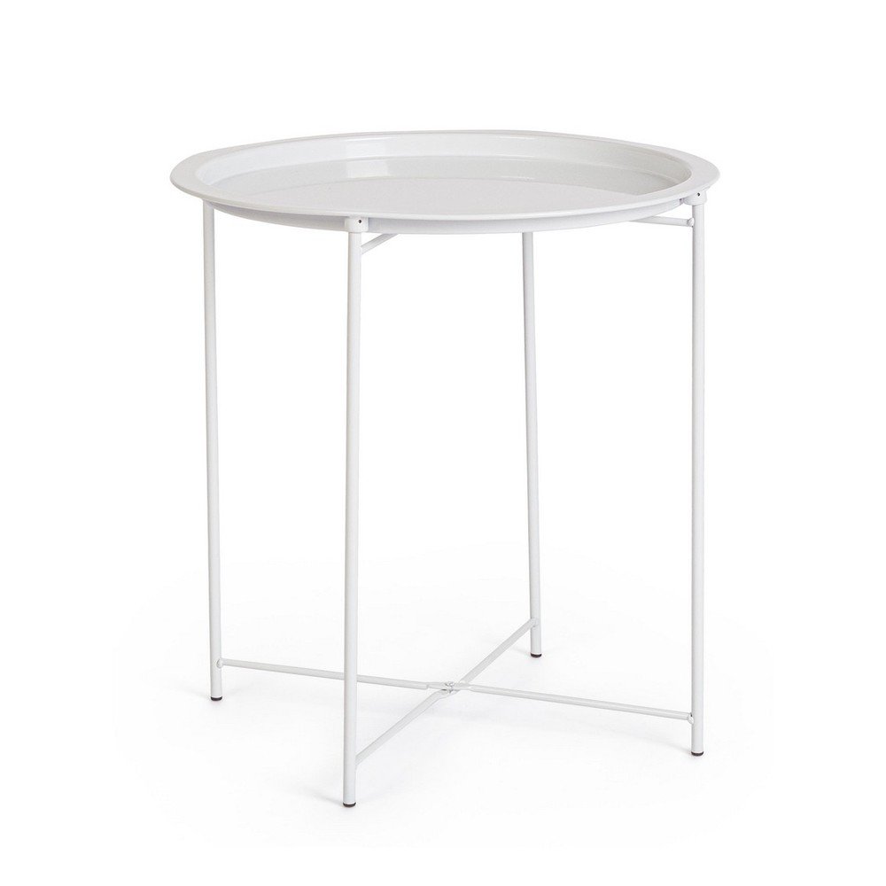 Fém kerek tárolóasztal ø 47 cm Hilmar – Yes Everyday