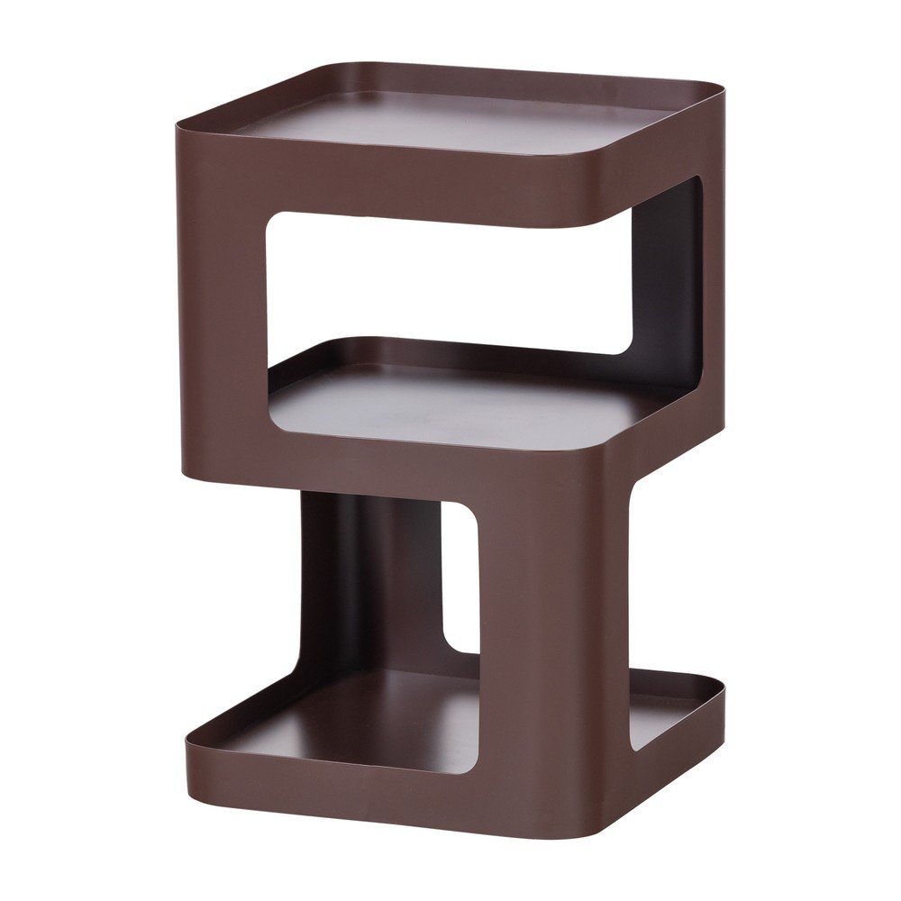 Fém tárolóasztal 35x35 cm Riv – WOOOD