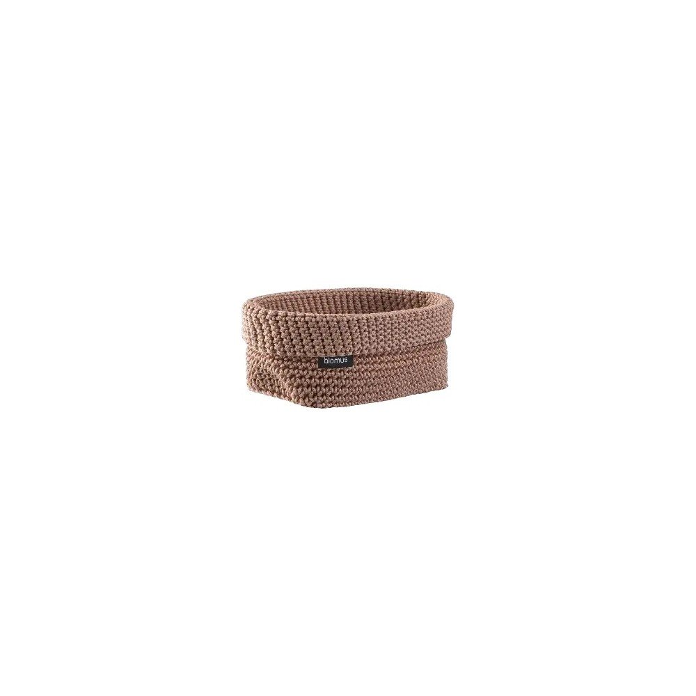 Fürdőszobai textil tárolókosár 20x11x9 cm Tela L – Blomus