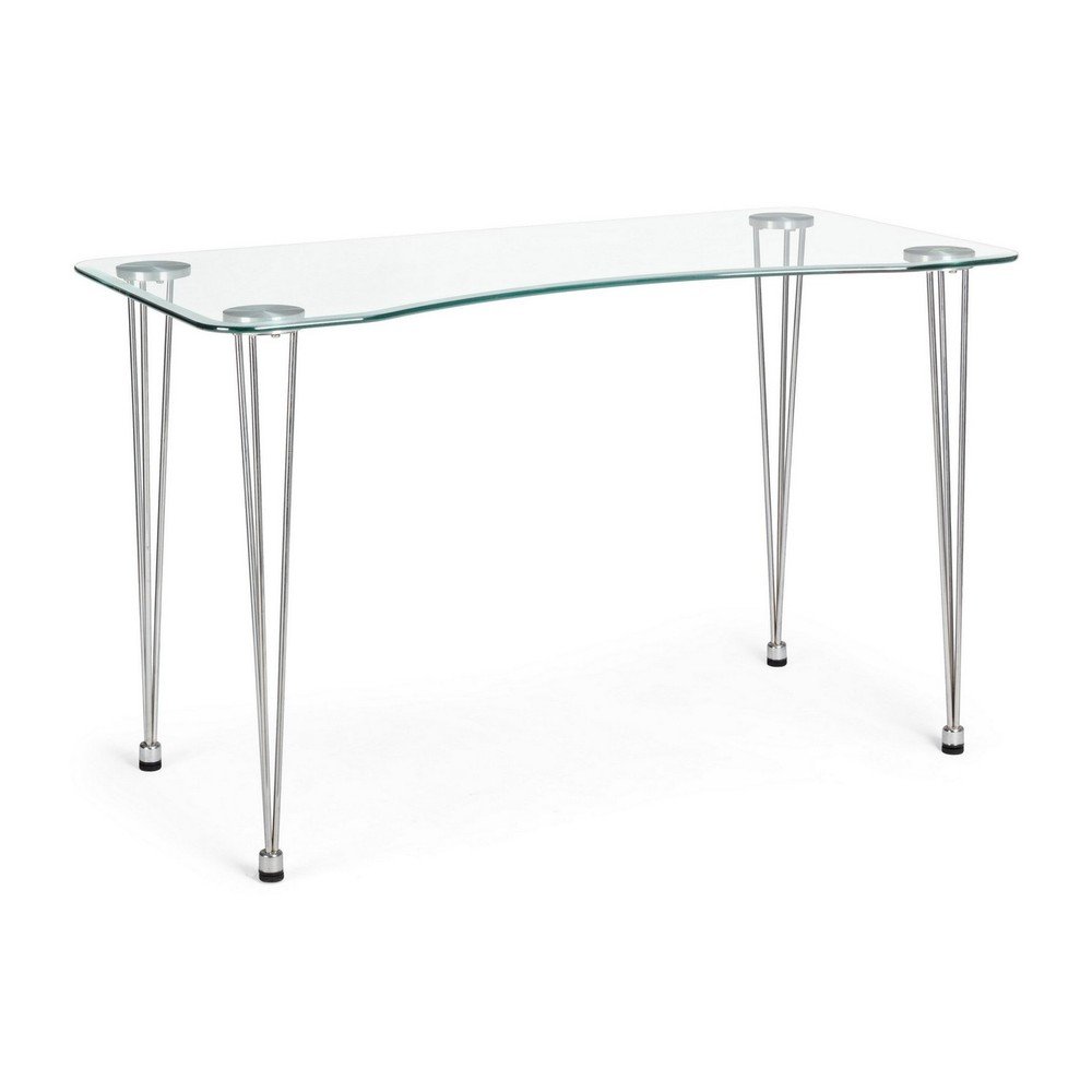 Íróasztal üveg asztallappal 60x120 cm Rondo – Bizzotto