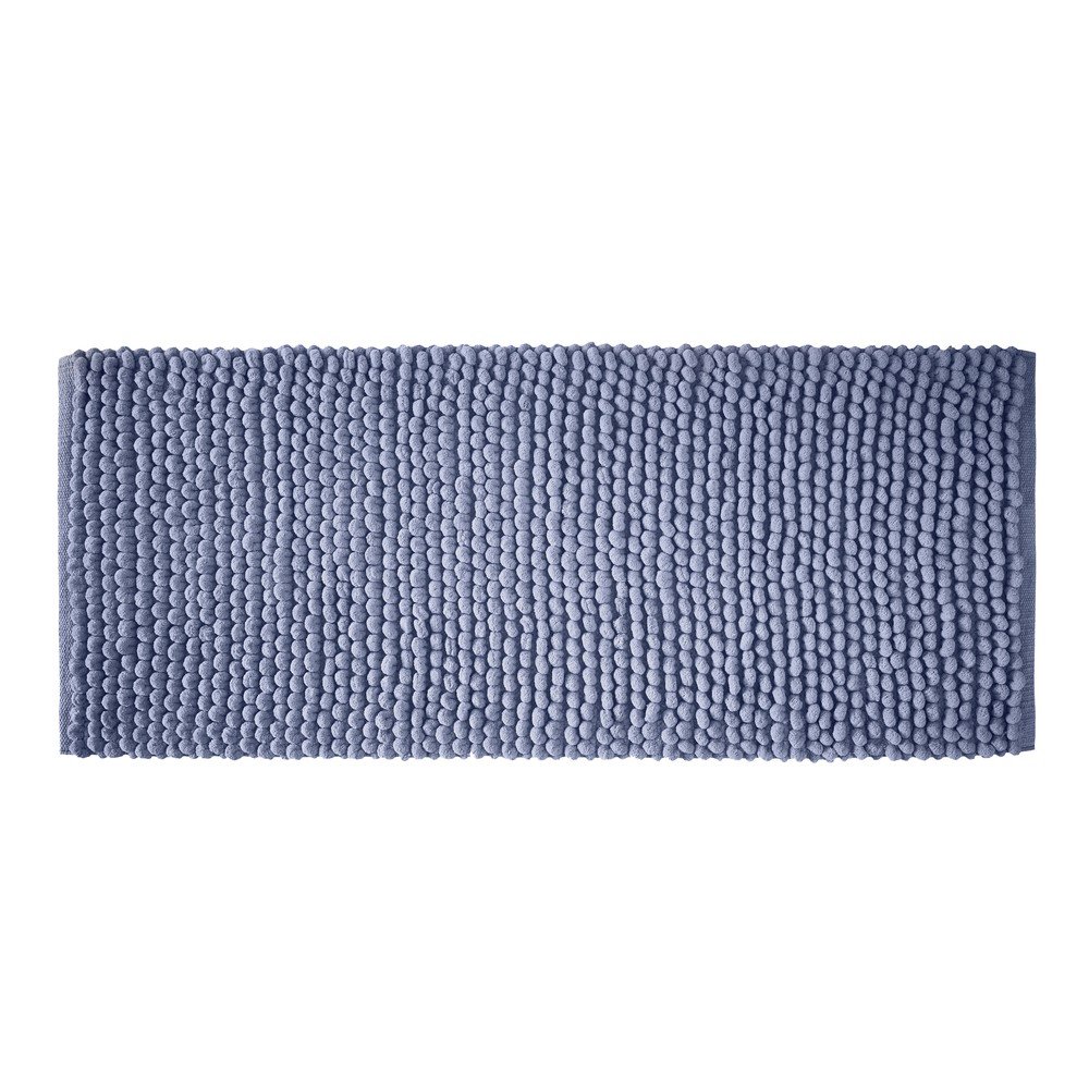 Kék fürdőszobai kilépő 50x120 cm Aspen Bobble – Bianca