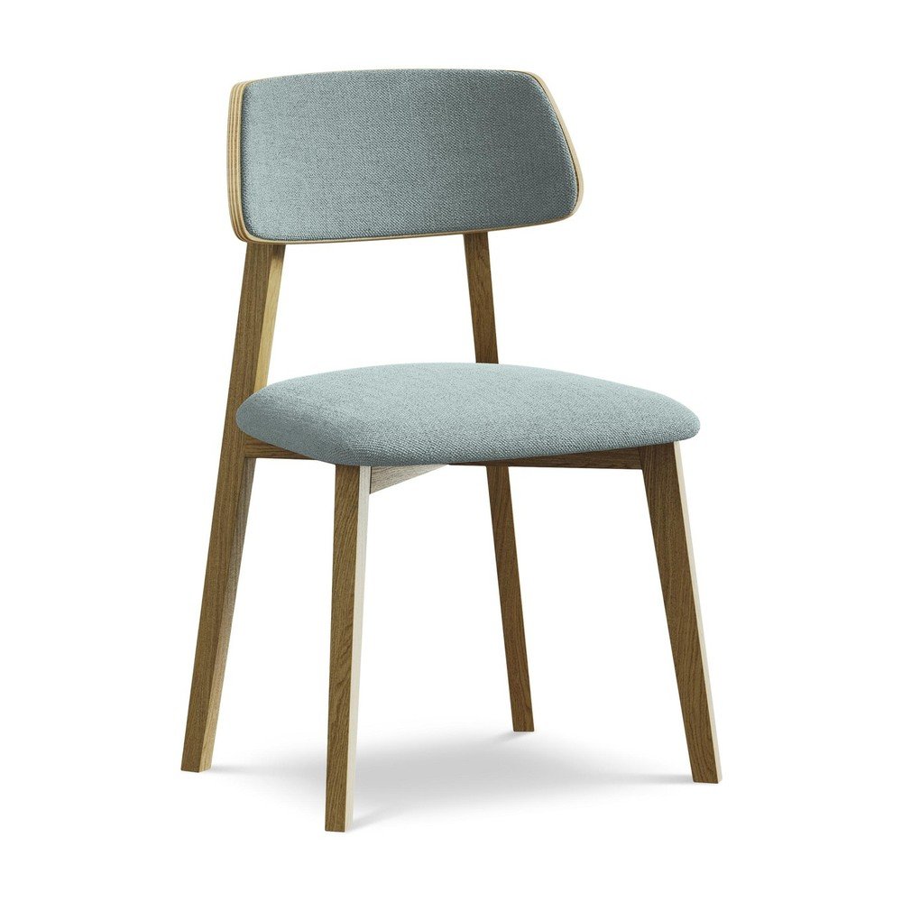 Kék tömörfa étkezőszék Niu – Makamii